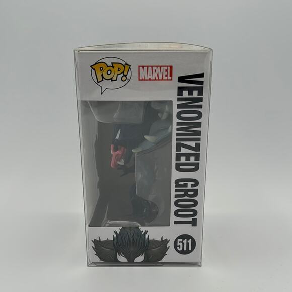 Funko Pop! Venomized Groot with Black and Pink Highlights - Picture 2 of 6